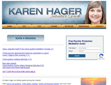 Tablet Screenshot of karenhager.com